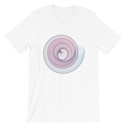 Spiraling Short-Sleeve Graphic T-Shirt