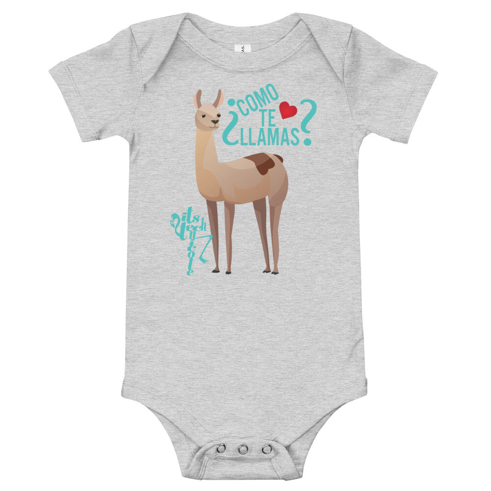 Como Te Llamas Onesie