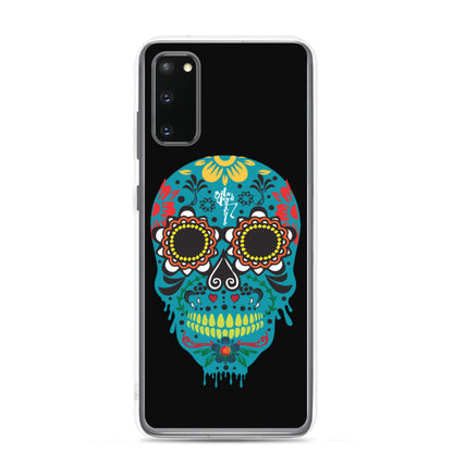 Dia de los Muertos Azul Samsung Case