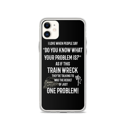 Train Wreck iPhone Case