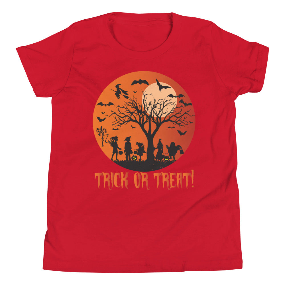 Trick or Treat! Youth Short Sleeve T-Shirt