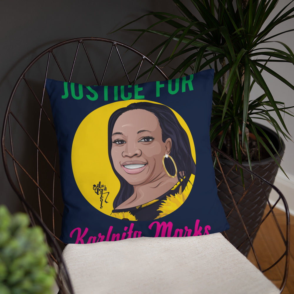 Justice for Karlnita Marks Pillow
