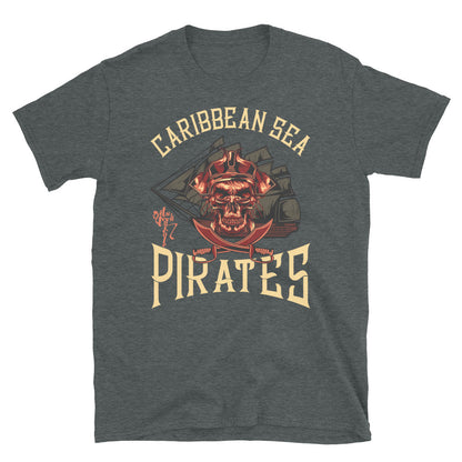 Caribbean Sea Pirates Short-Sleeve Unisex T-Shirt
