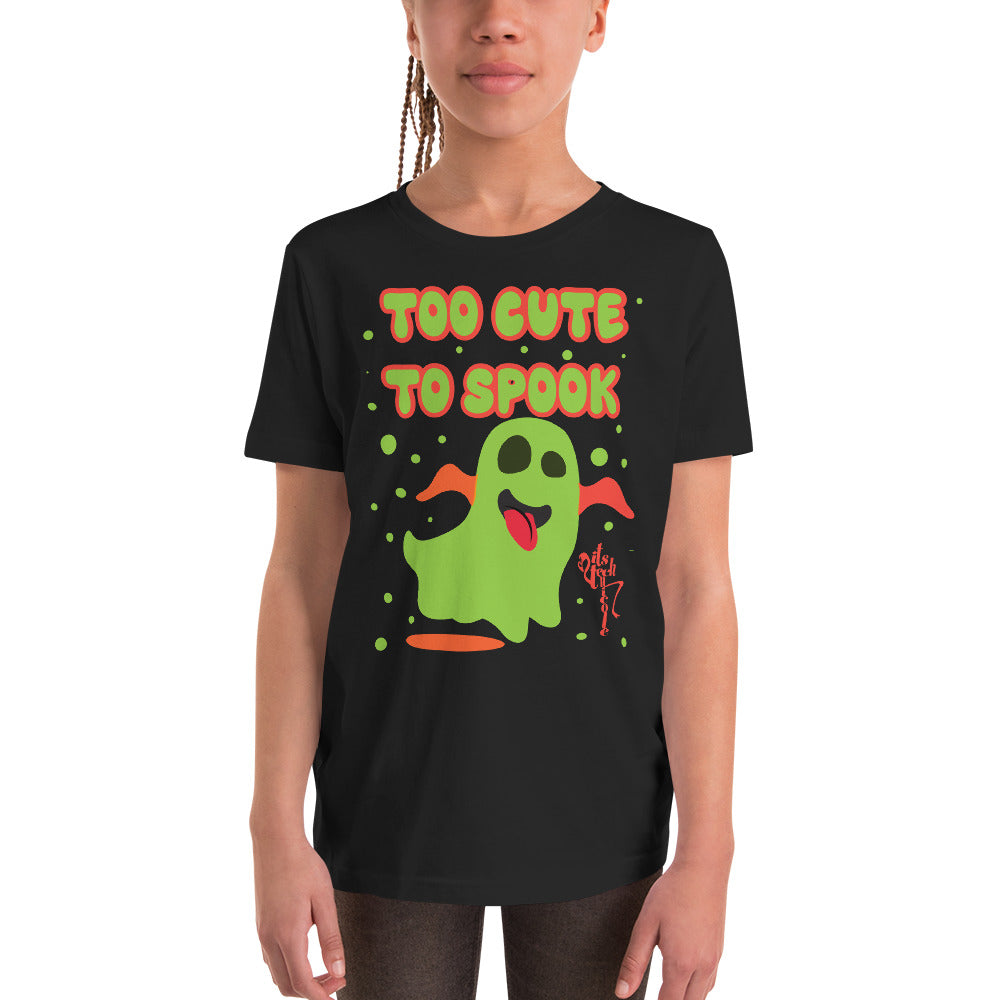 Too Cute To Spook Youth Short Sleeve T-Shirt