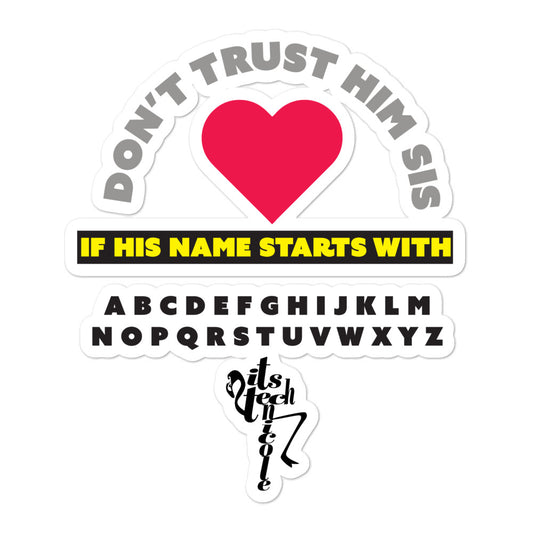 Trust Bubble-free stickers