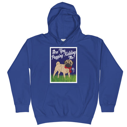 Are You Pugging Kidding Me? Kids Hoodie