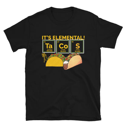 Tacos, It's Elemental Short-Sleeve T-Shirt