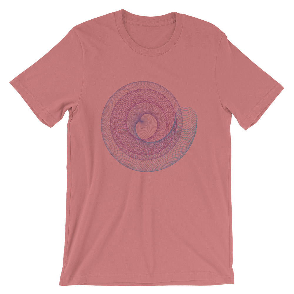 Spiraling Short-Sleeve Graphic T-Shirt