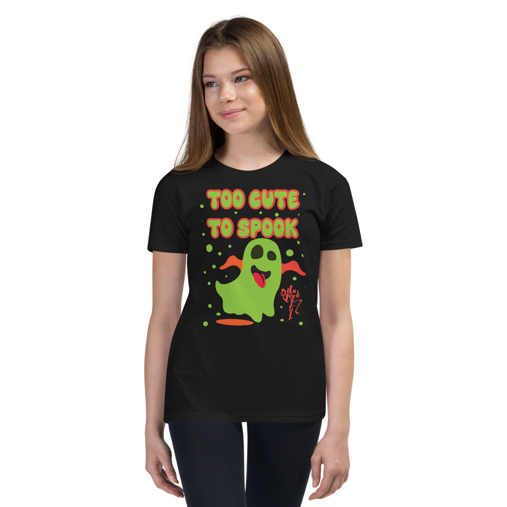Too Cute To Spook Youth Short Sleeve T-Shirt