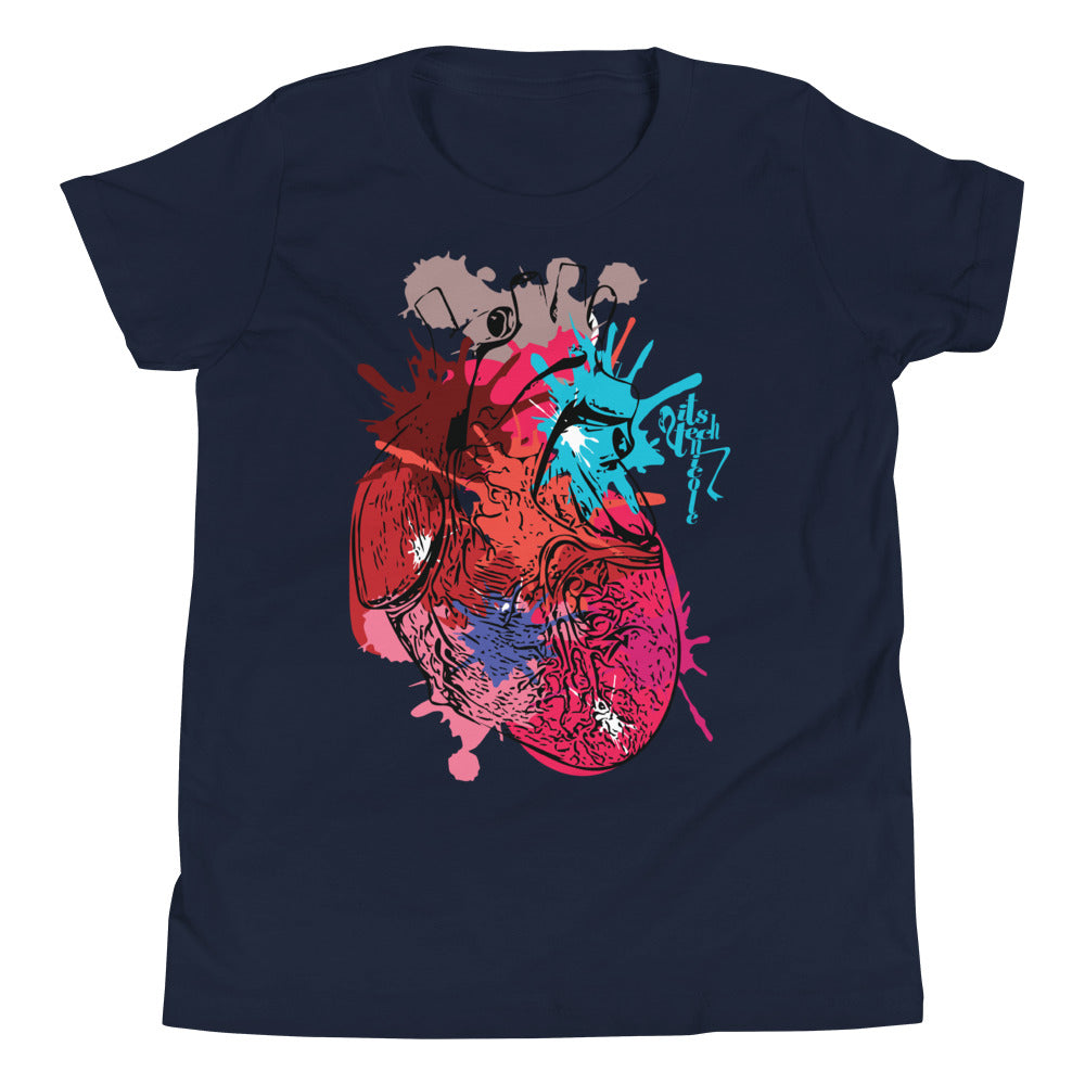 Art Heart Series: 1 Youth Short Sleeve T-Shirt