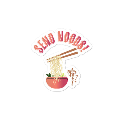 Send Noods Bubble-free stickers