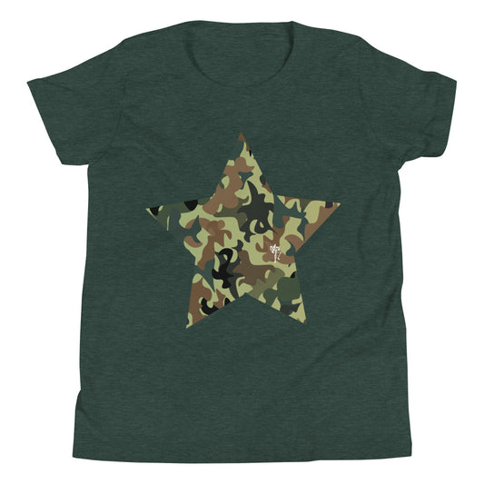 Camouflage Youth Short Sleeve T-Shirt