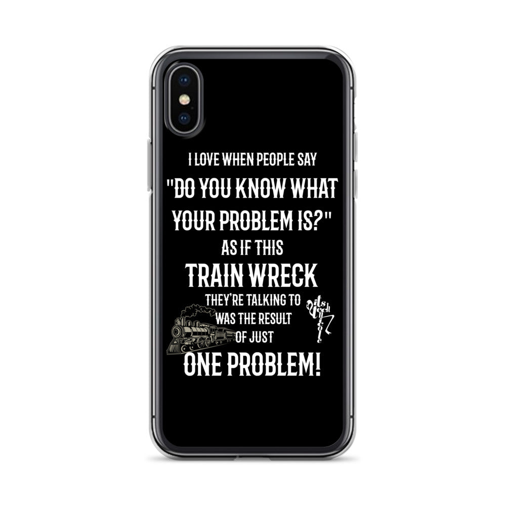 Train Wreck iPhone Case
