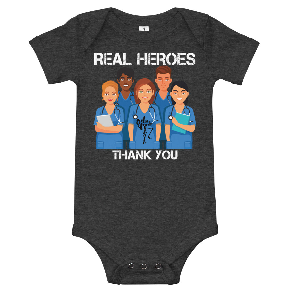 Real Heroes...Thank You Onesie