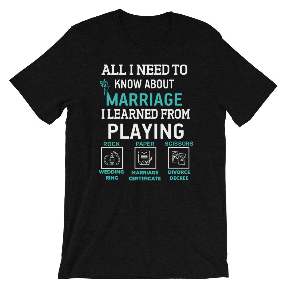 Rock, Paper, Scissors Short-Sleeve Unisex T-Shirt