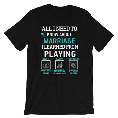 Rock, Paper, Scissors Short-Sleeve Unisex T-Shirt