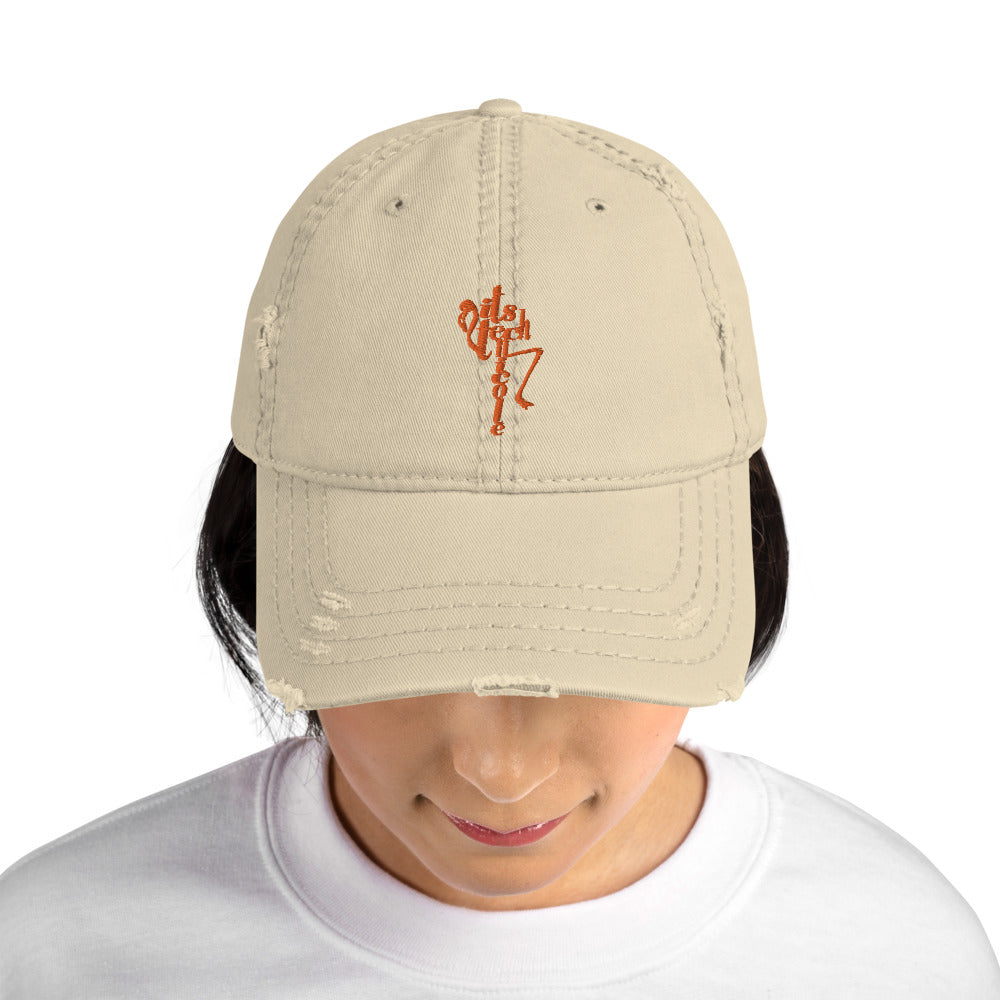 Itstechnicole Distressed Dad Hat