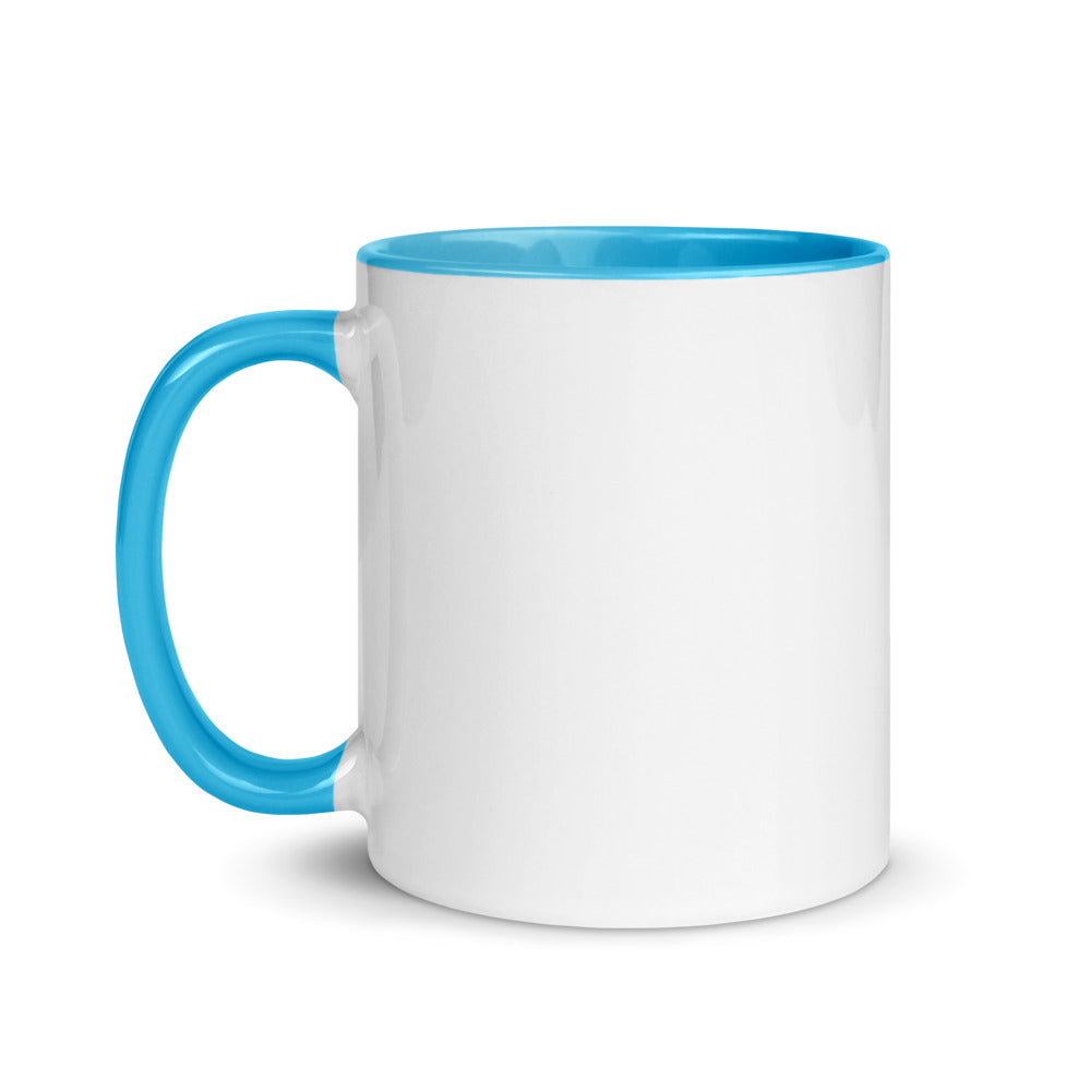 Ruth Bader Ginsburg Tribute Art Mug with Color Inside