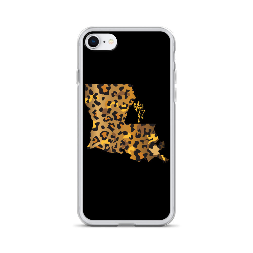 Louisiana Leopard iPhone Case