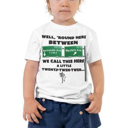 Normandie and Western Toddler Short Sleeve Tee