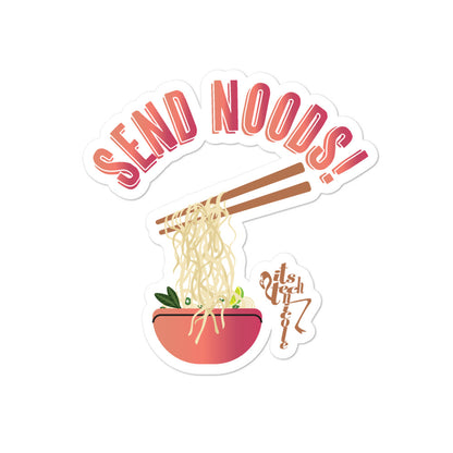 Send Noods Bubble-free stickers