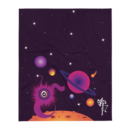 Technicole-ly In Space Throw Blanket