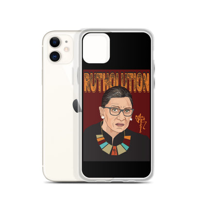 Ruth Bader Ginsburg Tribute Art iPhone Case