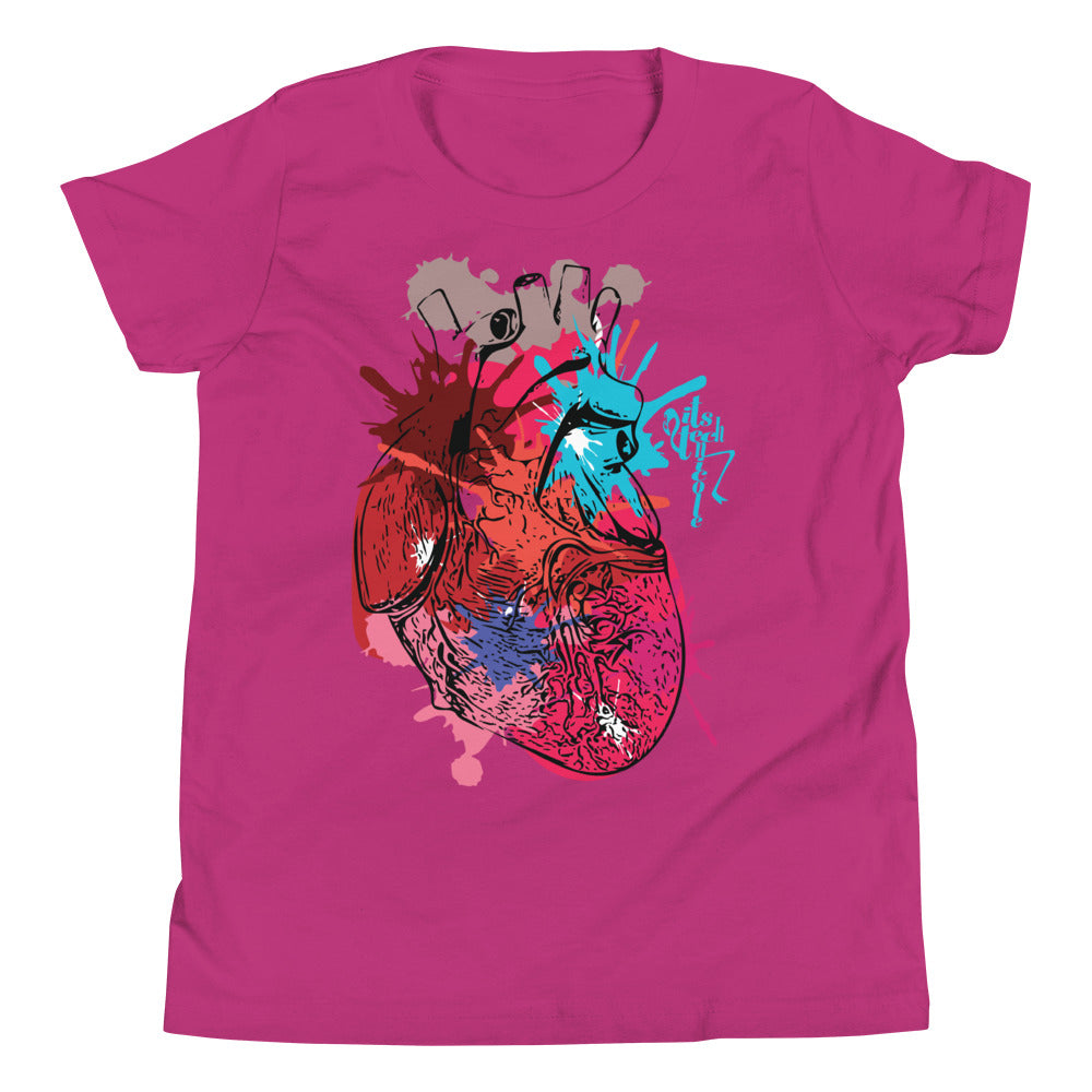 Art Heart Series: 1 Youth Short Sleeve T-Shirt