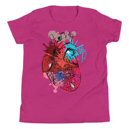 Art Heart Series: 1 Youth Short Sleeve T-Shirt