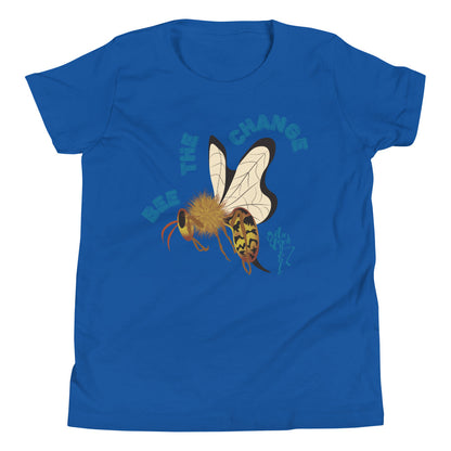 Bee The Change Youth Short Sleeve T-Shirt