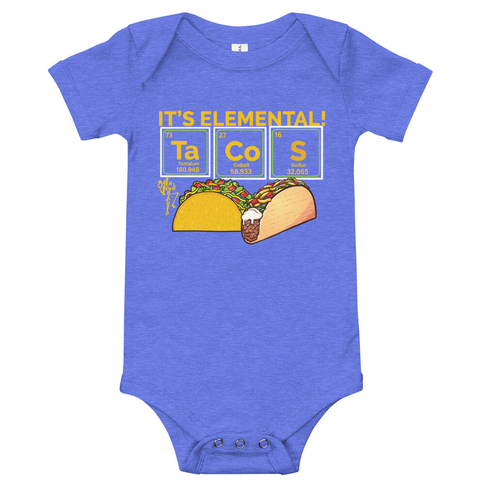 Tacos, It's Elemental Onesie