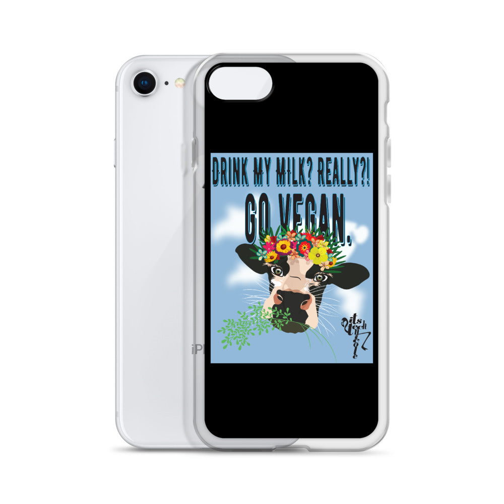 Go Vegan iPhone Case