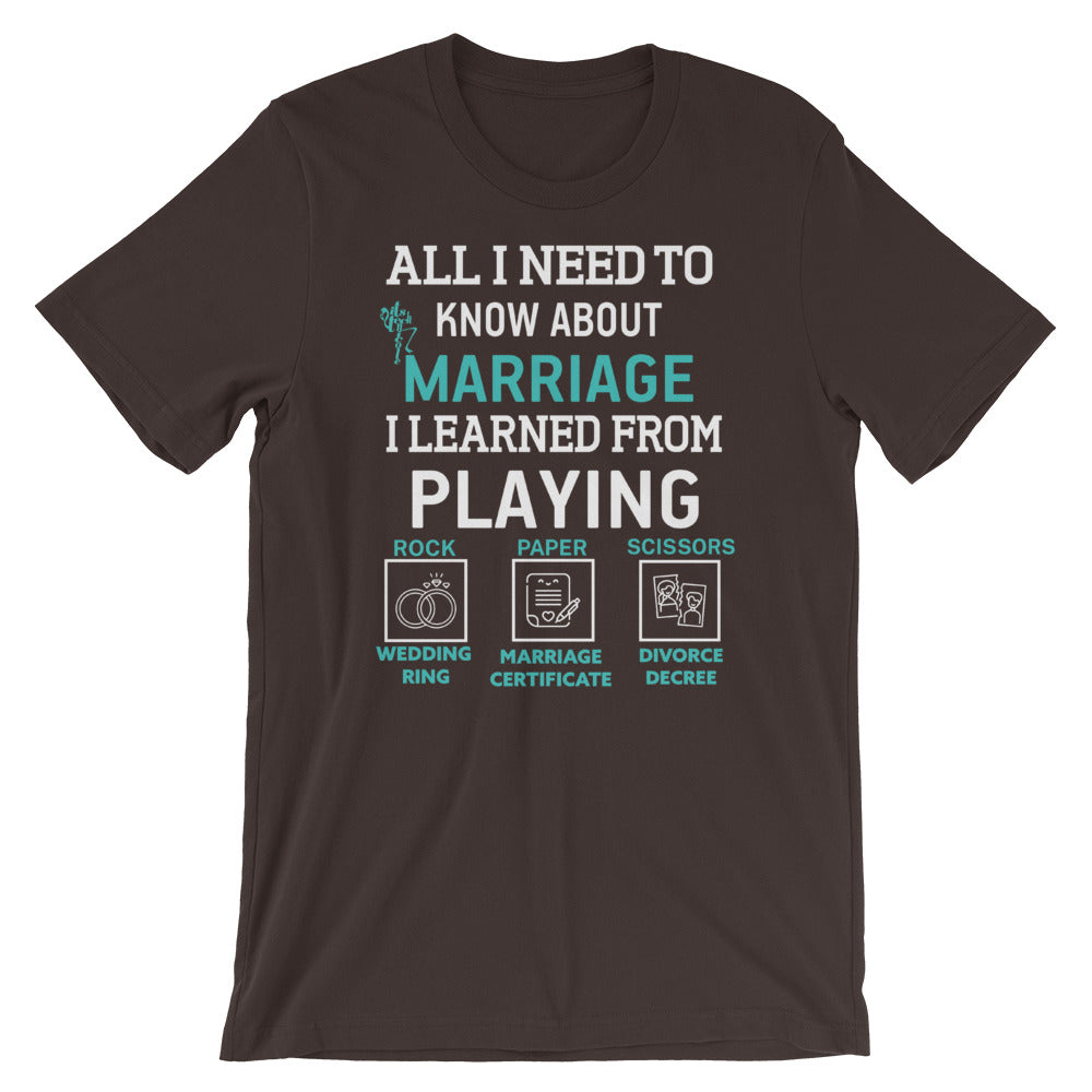 Rock, Paper, Scissors Short-Sleeve Unisex T-Shirt