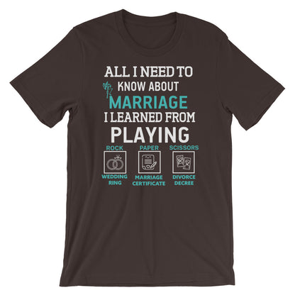 Rock, Paper, Scissors Short-Sleeve Unisex T-Shirt