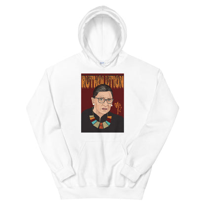 Ruth Bader Ginsburg Tribute Art Unisex Hoodie