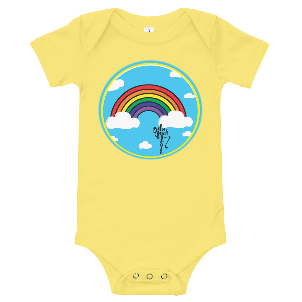 Rainbow and Clouds Onesie