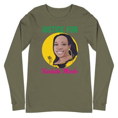 Justice for Karlnita Marks Unisex Long Sleeve Tee
