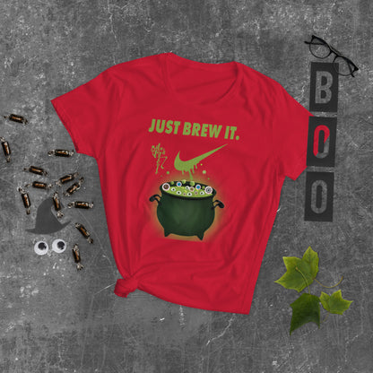Just Brew It! Women's short sleeve t-shirt