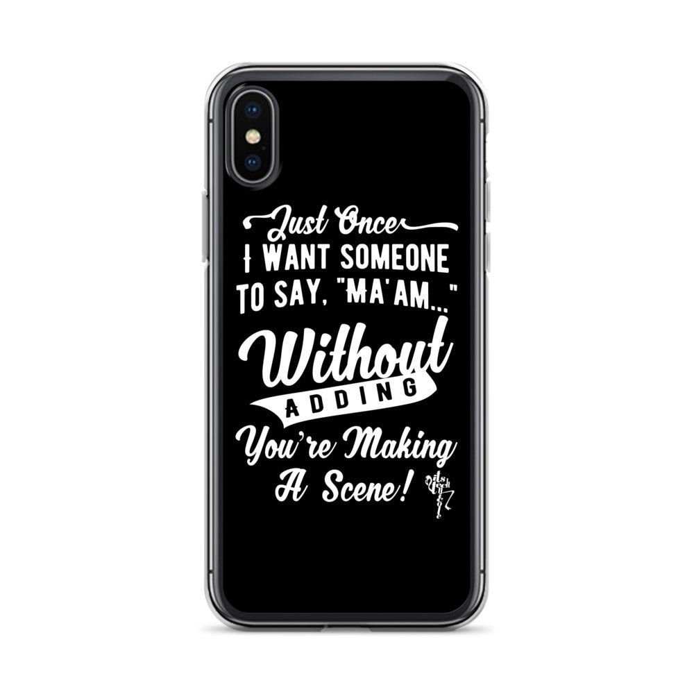 Making a Scene iPhone Case