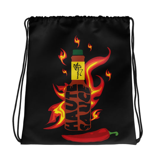 Haute Sauce Drawstring bag