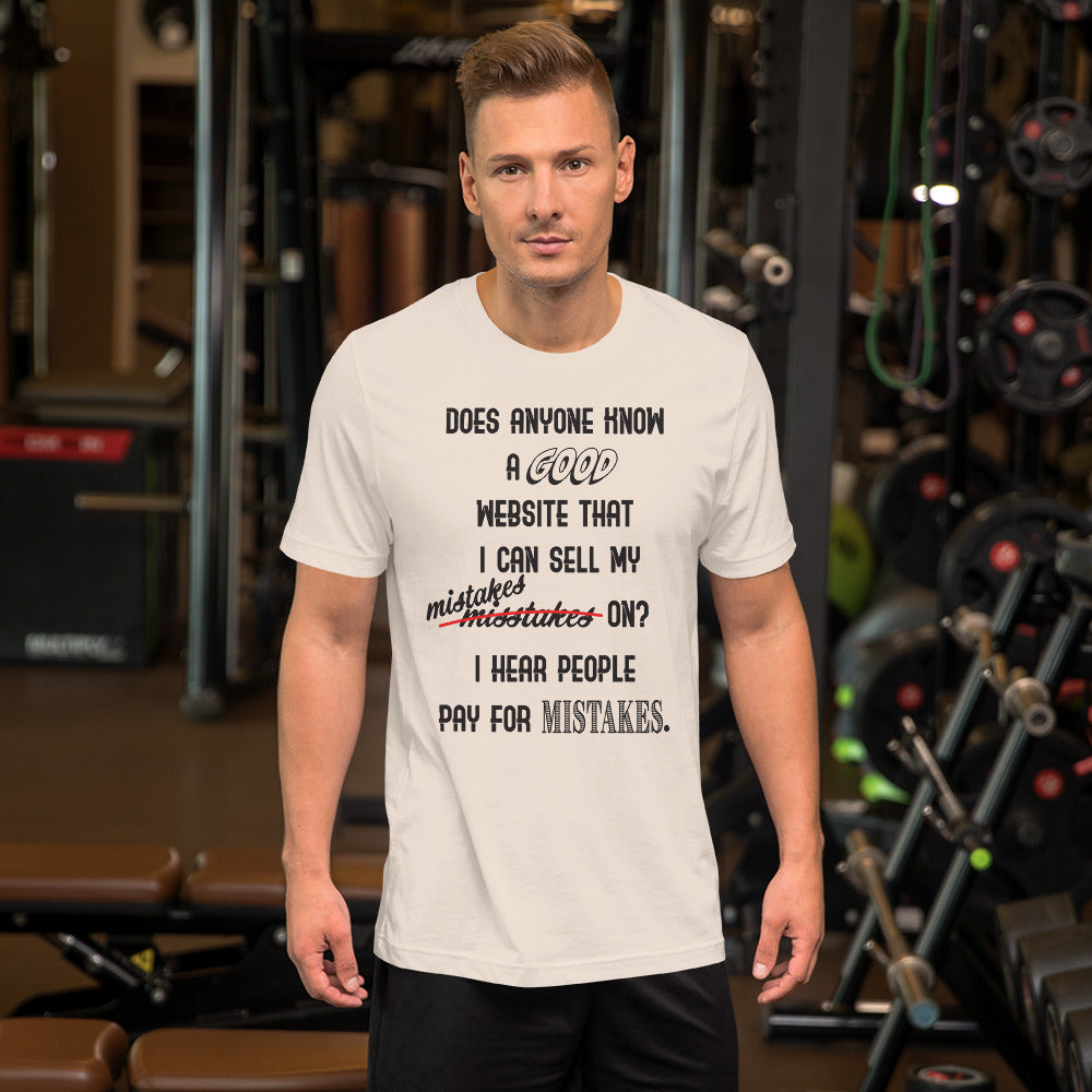 Mistakes Short-Sleeve Unisex T-Shirt