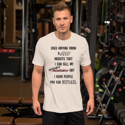 Mistakes Short-Sleeve Unisex T-Shirt