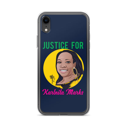Justice for Karlnita Marks iPhone Case