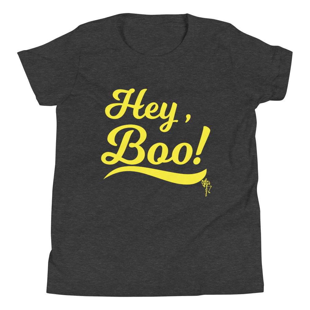 Hey, Boo! Youth Short Sleeve T-Shirt