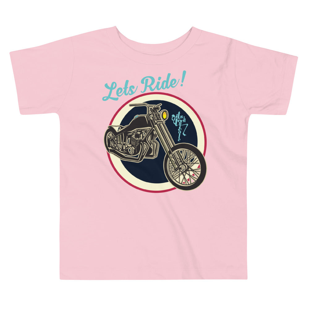 Let's Ride Toddler Short Sleeve Tee