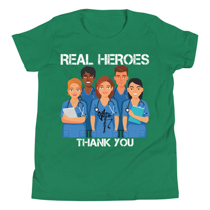 Real Heroes...Thank You Youth Short Sleeve T-Shirt