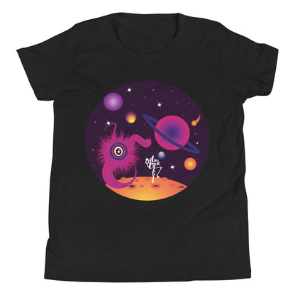 Technicole-ly In Space Youth Short Sleeve T-Shirt