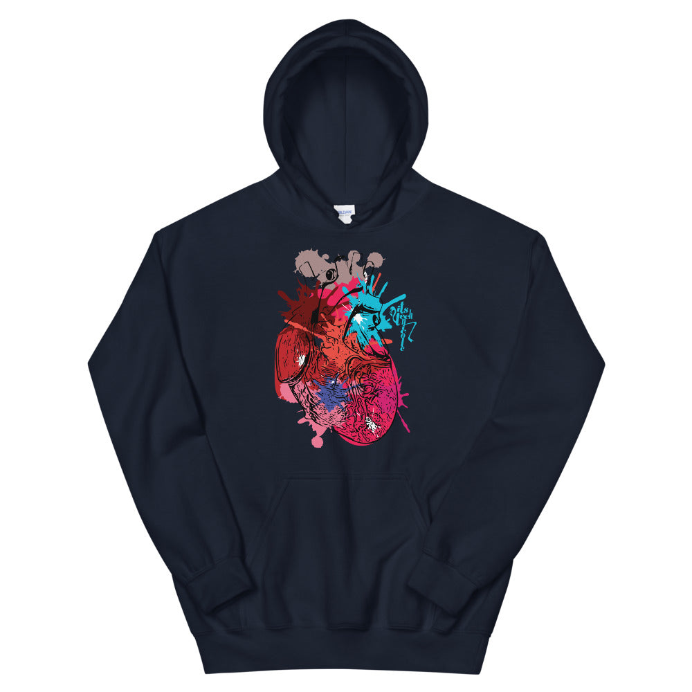 Art Heart Series: 1 Unisex Hoodie