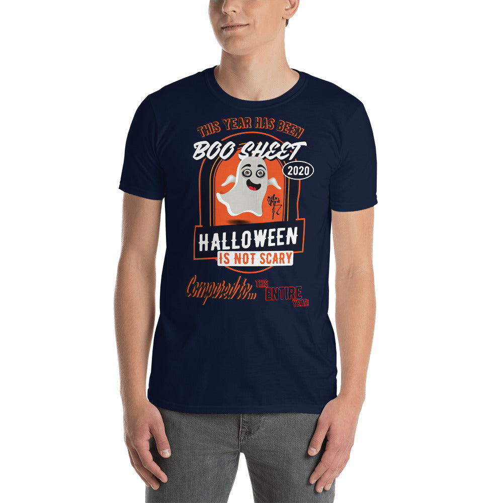 Boo Sheet Short-Sleeve Unisex T-Shirt