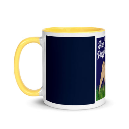 Are You Pugging Kidding Me? Mug with Color Inside